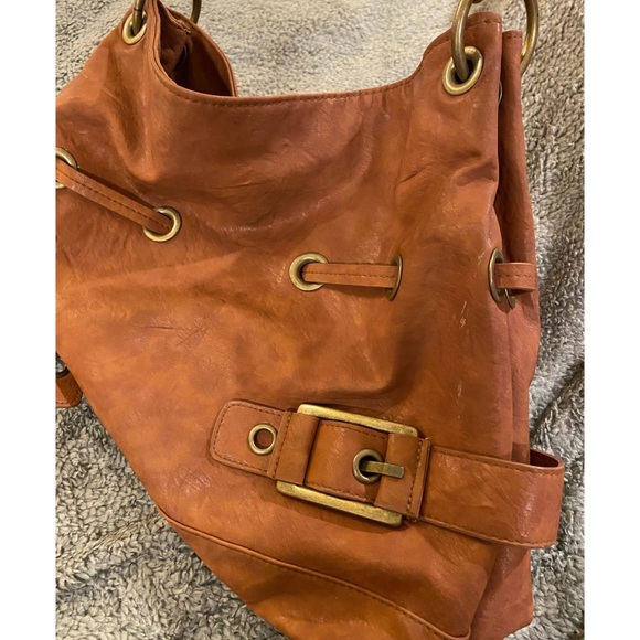 Brown leather purse - Picture 5 of 6